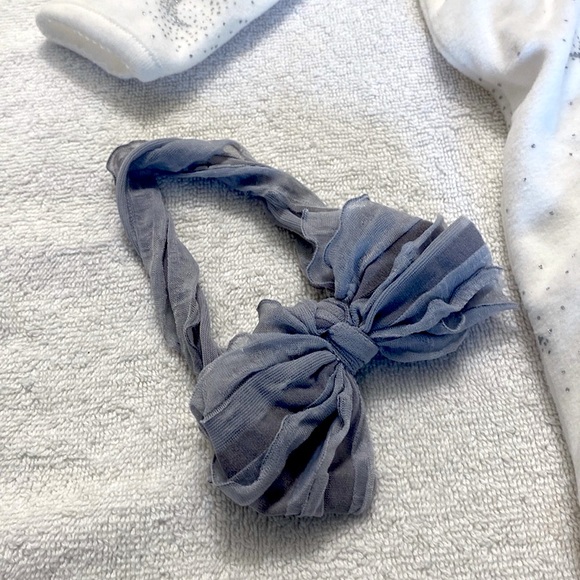 Must see all pics!! MOMMY’S LITTLE ANGEL Carter’s One Piece Winter Pajamas & Bow - Picture 9 of 12